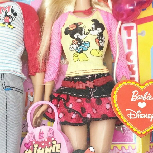 2011 Barbie Loves Disney Brand Barbie and Ken New - Picture 7 of 11